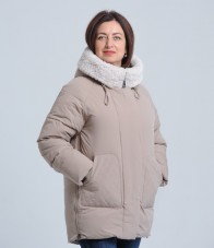 Куртка жен. синт.средн.длин.