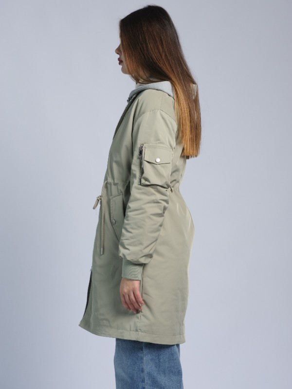 Куртка женская LUSSKIRI 7881 оливковая