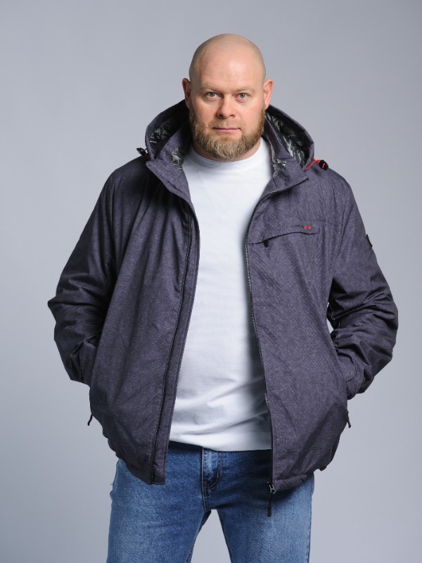 Куртка мужская 819 серая