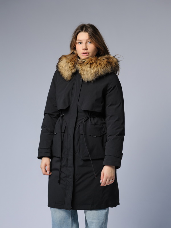 Куртка женская LUSSKIRI 2999 чёрная