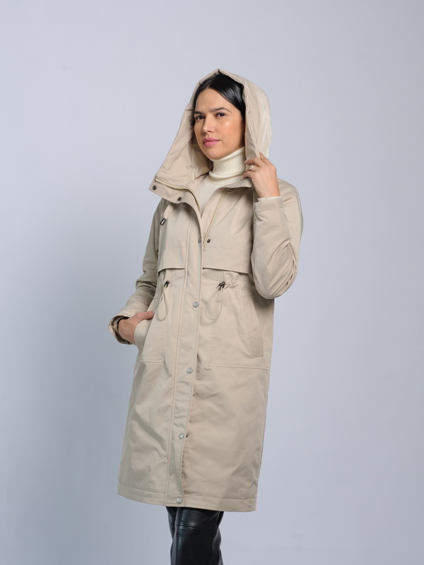 Куртка женская LUSSKIRI 7880 бежевая
