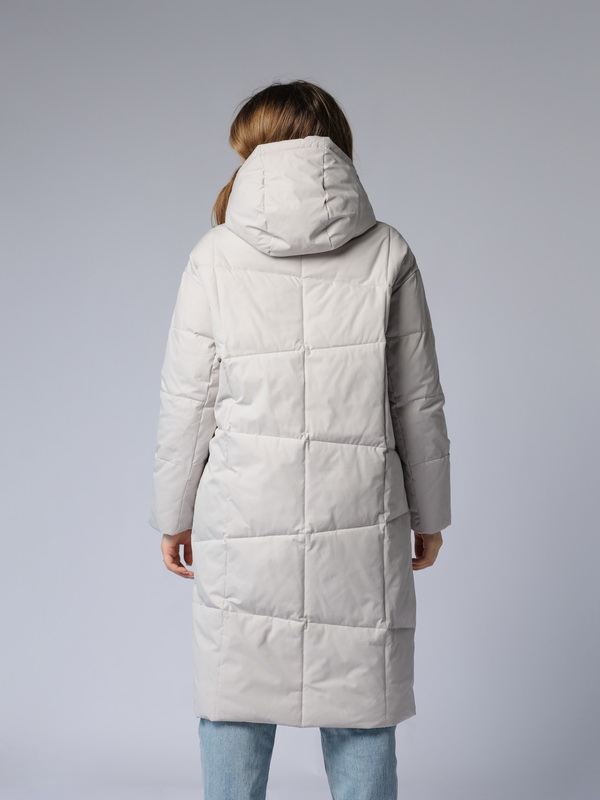 Куртка женская PINK CHIC/SOOYT W8236 светло-серая