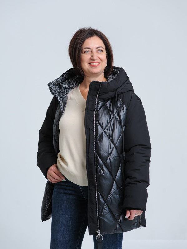 Куртка женская SCWV-KW331-C чёрная