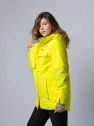 Куртка женская WHS 553022 жёлтая