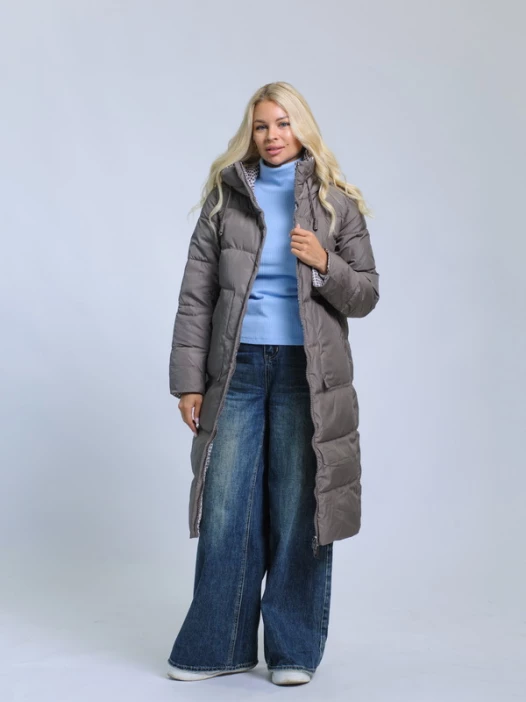 Куртка женская Lora Duvetti 24713 капучино