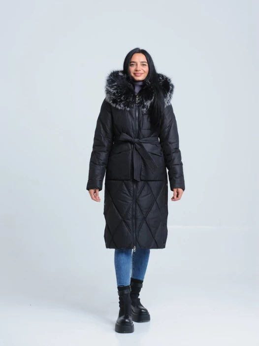 Куртка женская SNOW GRACE 877 чёрная