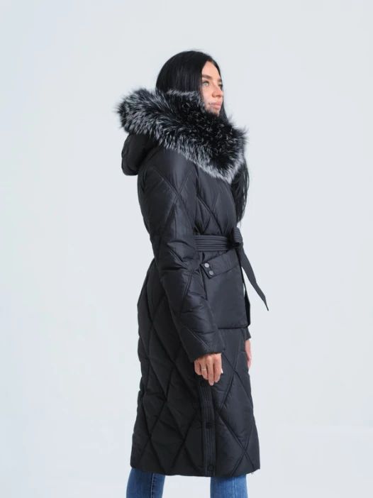 Куртка женская SNOW GRACE 877 чёрная