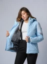 Куртка женская HIGH EXPERIENCE RH64045 голубая