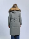 Куртка женская LUSSKIRI 3912 серо-зеленая