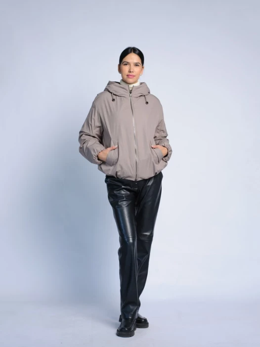 Куртка женская LUSSKIRI 8240 бежевая