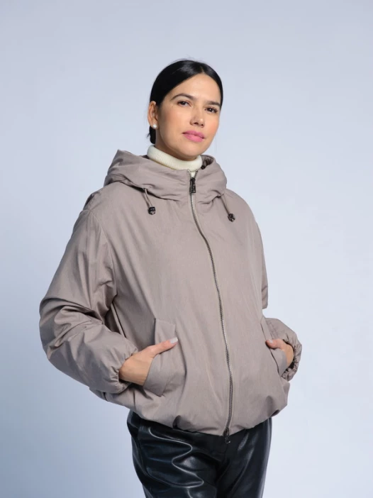 Куртка женская LUSSKIRI 8240 бежевая