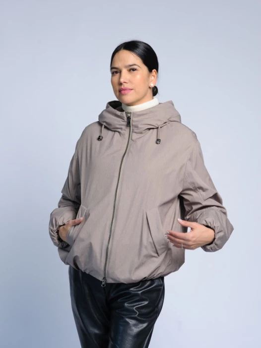 Куртка женская LUSSKIRI 8240 бежевая