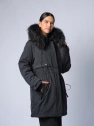 Куртка женская чёрная ICE BEAR GWD6235