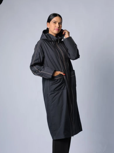 Куртка женская чёрная ILAMONER M36952