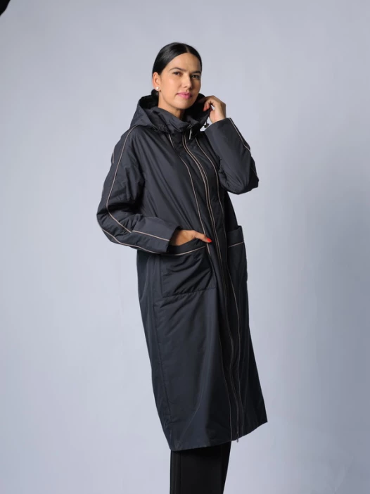 Куртка женская чёрная ILAMONER M36952
