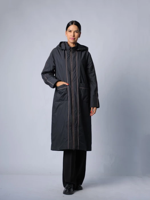 Куртка женская чёрная ILAMONER M36952