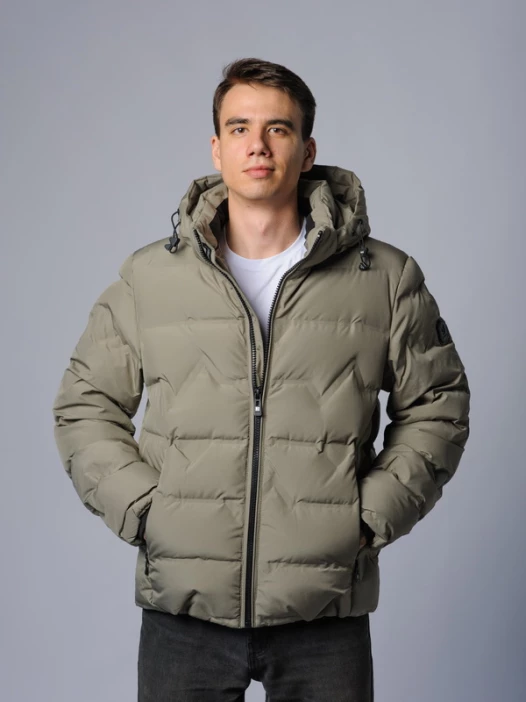 Куртка мужская оливковая DSGDONG 63163