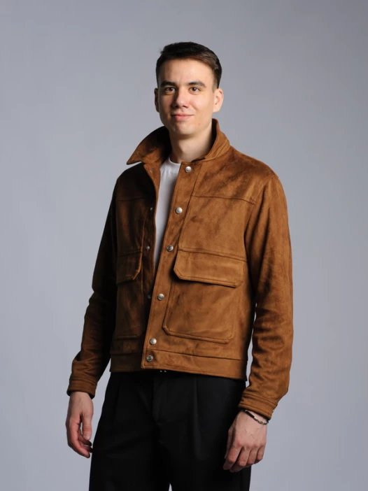Ветровка мужская коричневая TONY GARMENT MONTANA 23AS164
