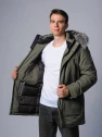 Куртка мужская зелёная MаNikana H33