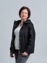 Ветровка женская чёрная LUSSKIRI 6197