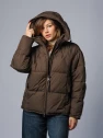 Куртка женская коричневая SNOW GRACE 6138