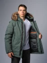Куртка мужская зелёная MаNikana MA-7302
