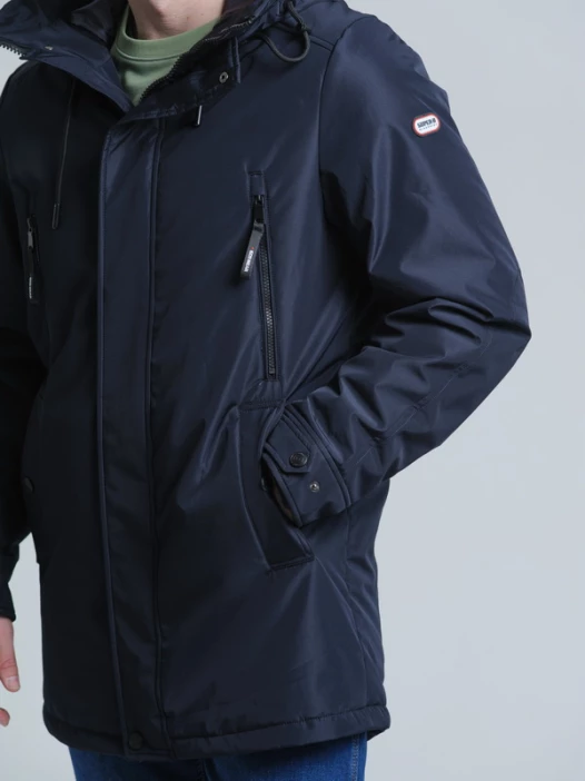 Пальто мужское темно-синий SCM-KS302-C