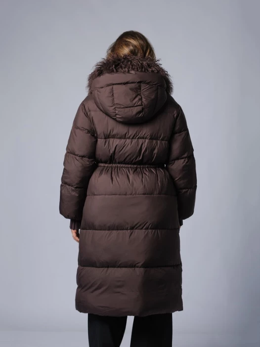 Куртка женская шоколад TOWMY TM-BG-3572