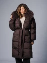 Куртка женская шоколад TOWMY TM-BG-3572