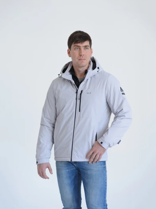 Куртка мужская серая DSGDONG 8791