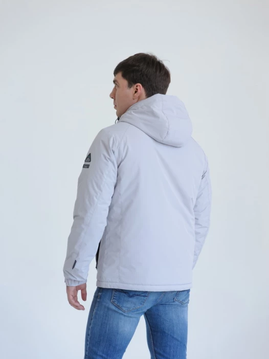 Куртка мужская серая DSGDONG 8791